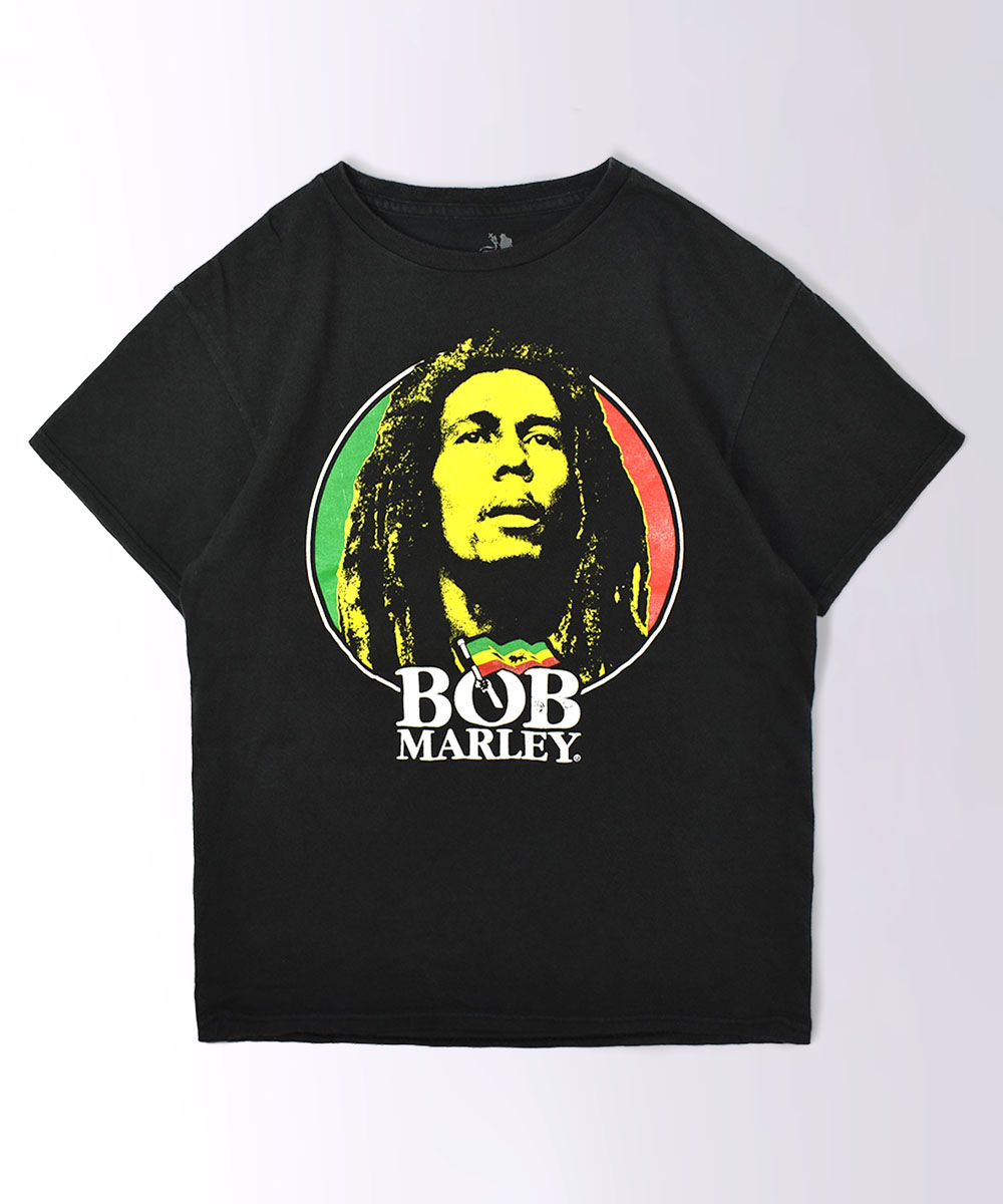 ZION Bob Marley ボブ・マーリー プリントTee M