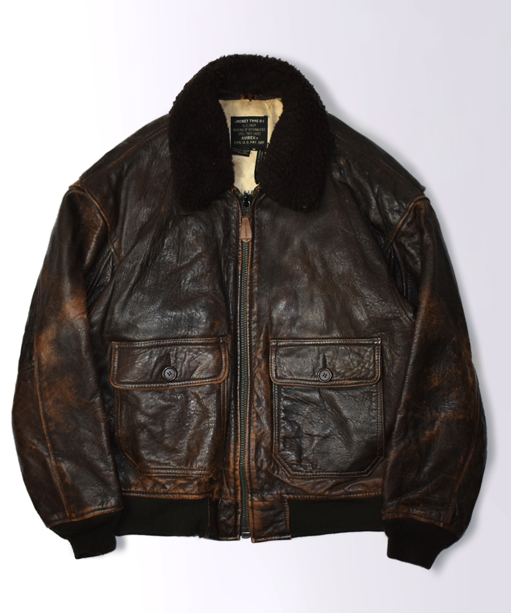 Avirex g1 2024 leather jacket