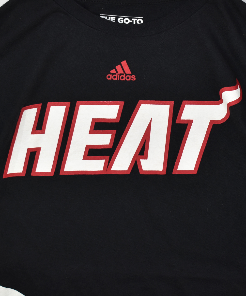 adidas NBA マイアミ・ヒート チーム ロゴ Tシャツ M - Synergy 