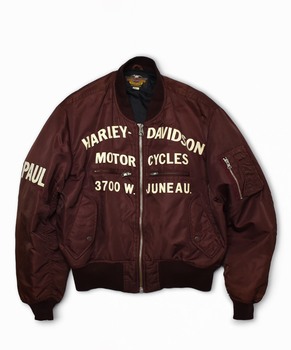 HARLEY-DAVIDSON MA-1 TYPE ブルゾン M-