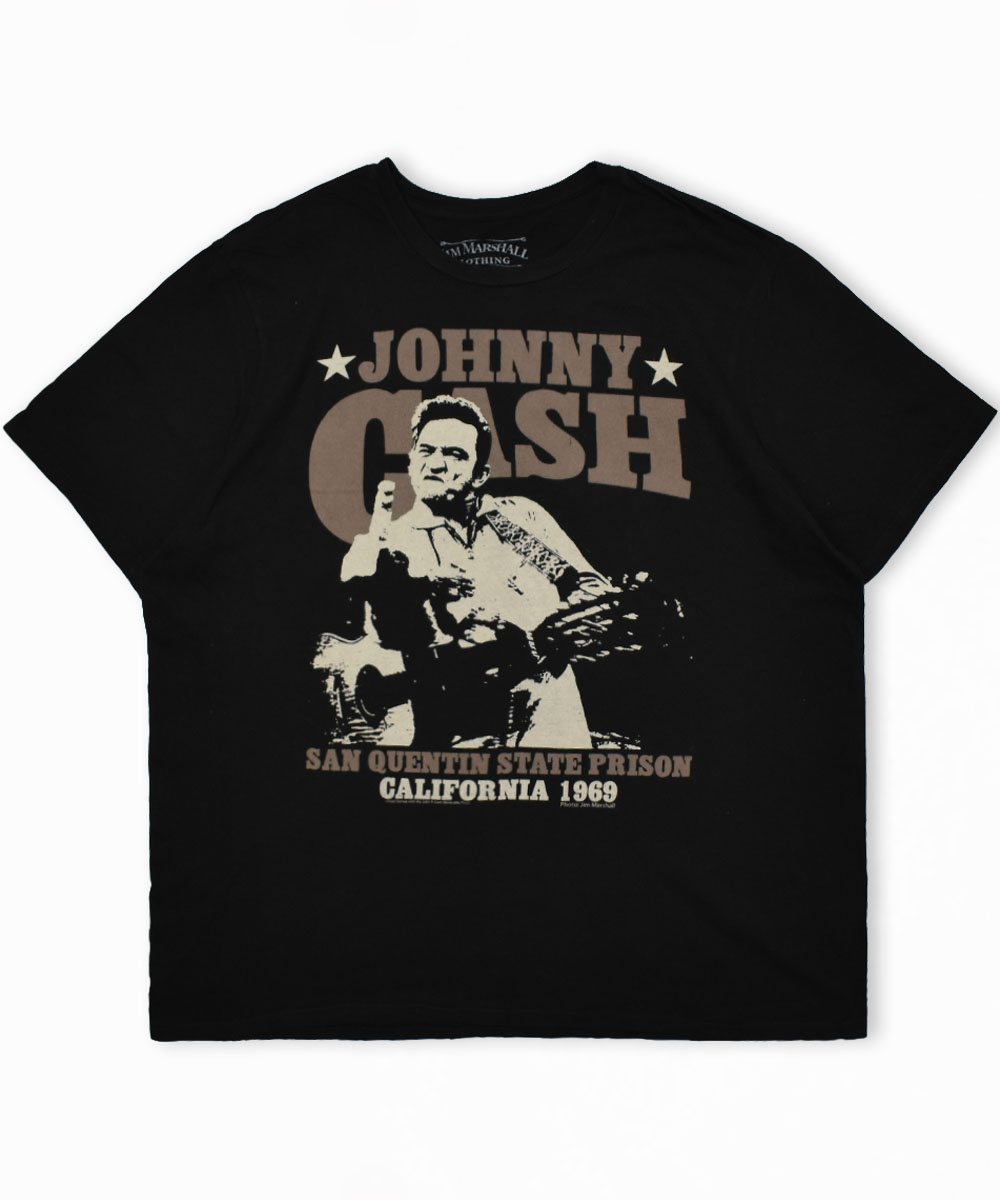 Johnny Cash ジョニー・キャッシュ プリント Tee XXL