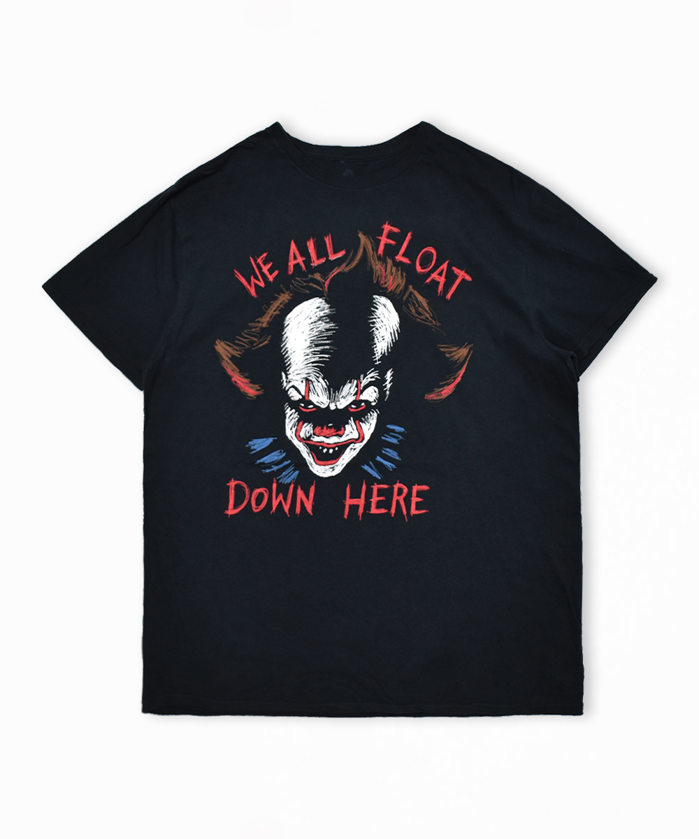 IT -We All Float Down Here- movie Tee L