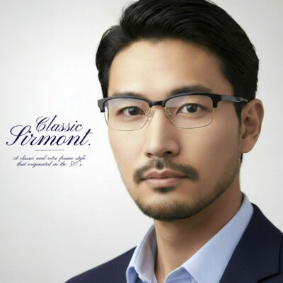 Classic Sirmont 6080 / 度付き 度入り メガネ