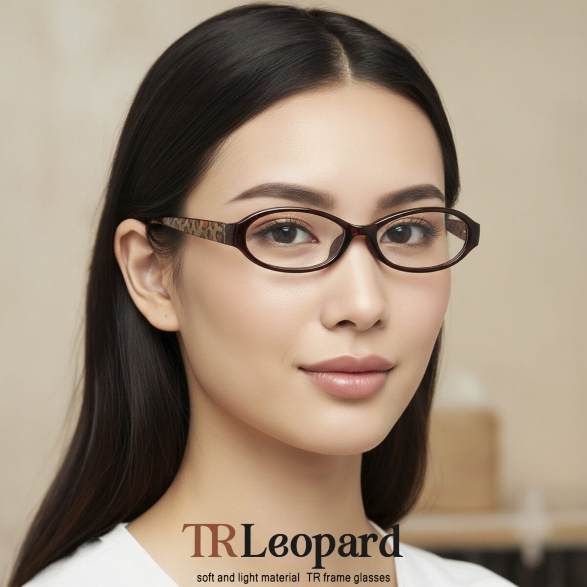 TR-Leopard / 度付き 度入り メガネ