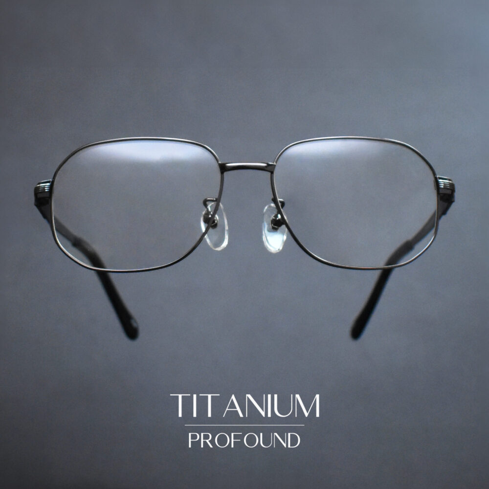 Titanium Profound / 度付き 度入り メガネ