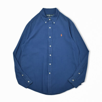 RalphLauren カスタムフィット ボタンダウン シャツ L