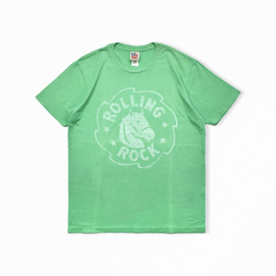 USA製 JUNK FOOD Rolling Rock ロゴ Tee US:S