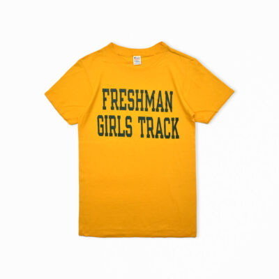 80's USA製 Champion Freshman Girls Track Tee