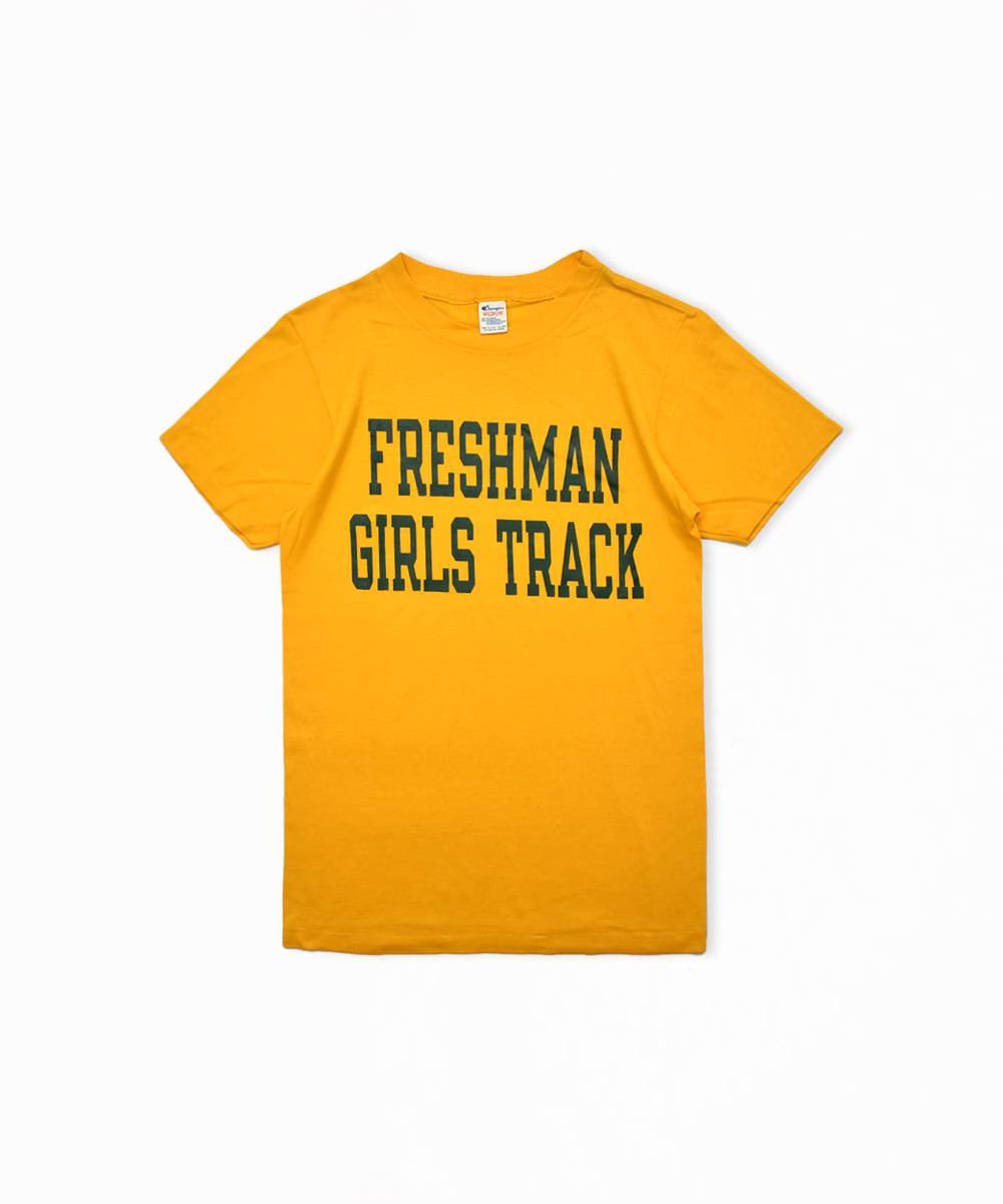 80's USA製 Champion Freshman Girls Track Tee