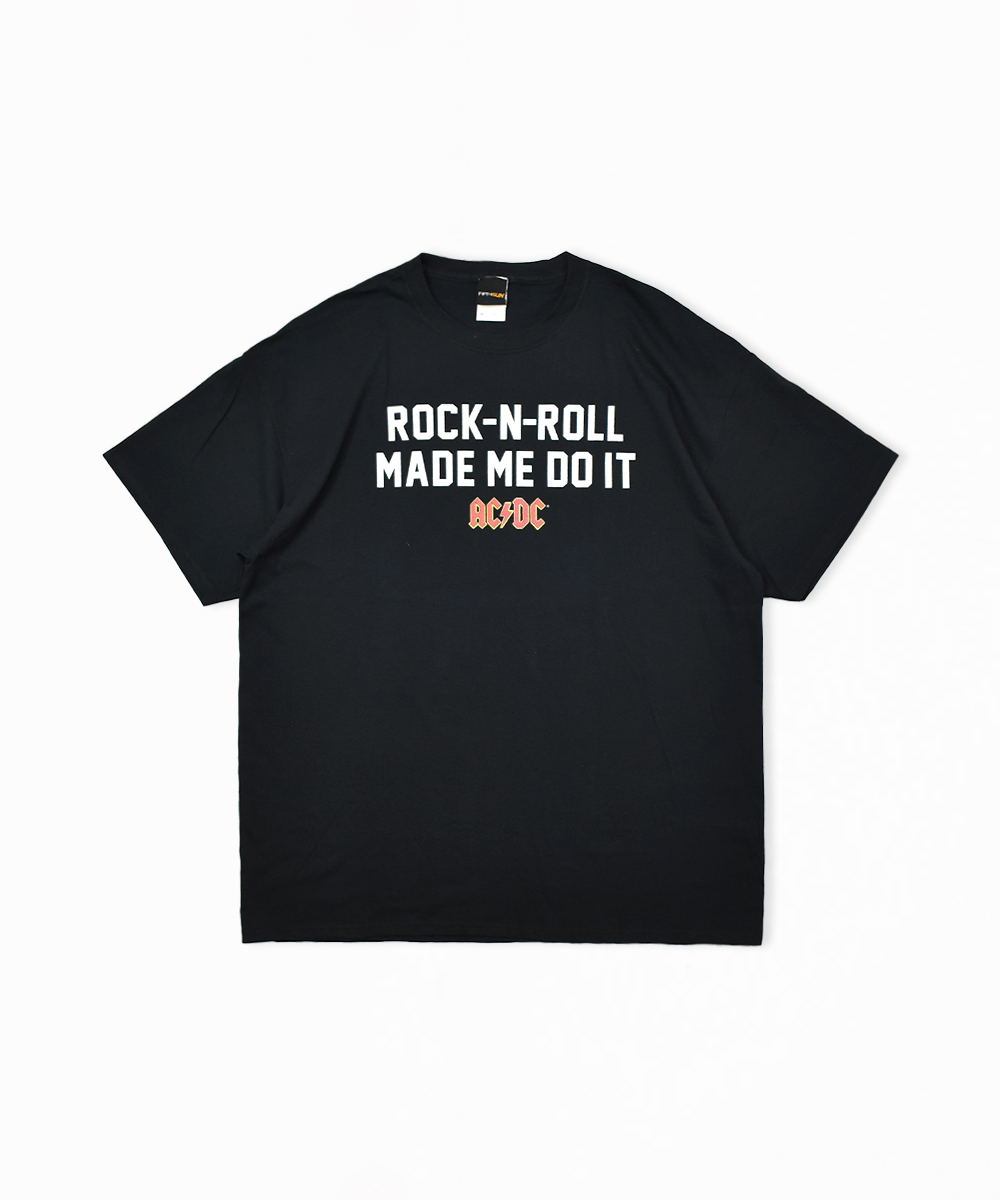 AC/DC ROCK N ROLL MADE ME DO IT バンド Tee XL