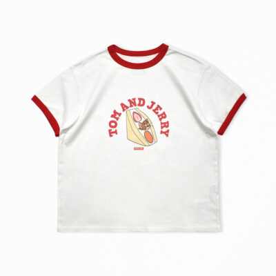 FOUND GOOD ファウンドグッド トムとジェリー リンガー Tee M