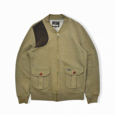 Barbour バブアー 裏起毛 ハンティング スウェット ジャケット S