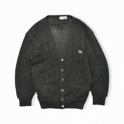 70-80’s フランス製 CHEMISE LACOSTE ニット カーディガン