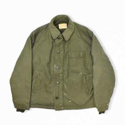 70's Vintage U.S.NAVY A2 デッキジャケット L