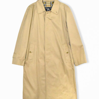 英国製 Burberrys バーバリー裏地ノバチェック ステンカラー コート