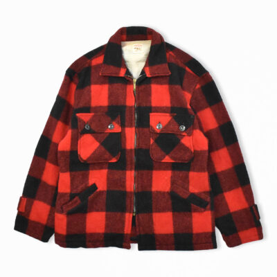 70's-80's POINTER BRAND バッファローチェック ウールジャケット