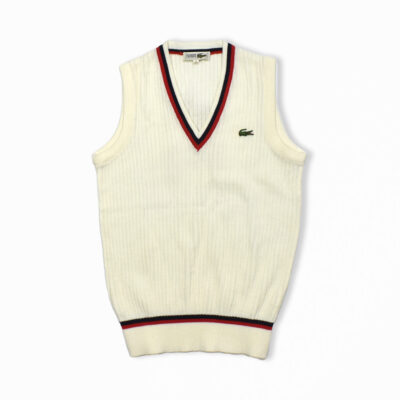 90's CHEMISE LACOSTE シュミーズ ラコステ ニットベスト 1