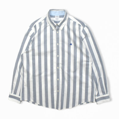 Brooks Brothers オックスフォード ストライプ BDシャツ XL