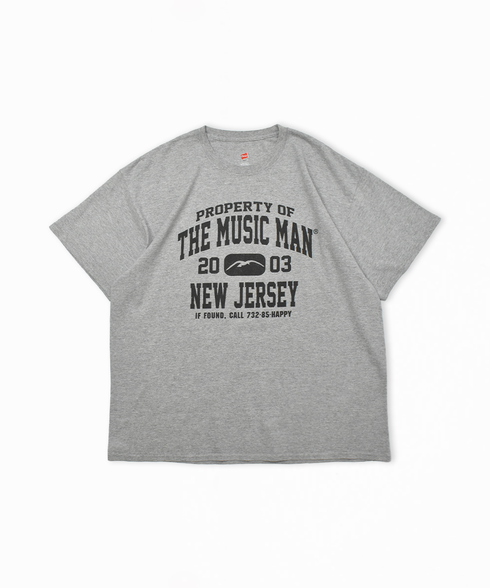 Hanes ミュージックマン ニュージャージー 両面プリントTシャツ XL