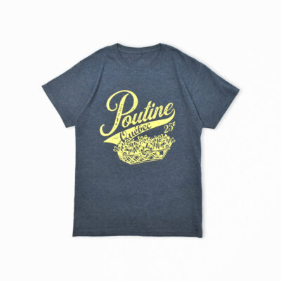 Quebec Poutine ケベック・プーティン プリント Tシャツ M相当