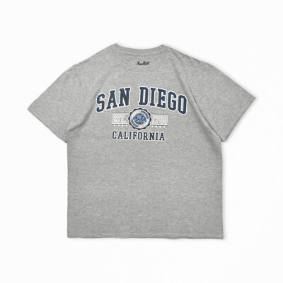Stellar SAN DIEGO カリフォルニア プリントTシャツ グレー L