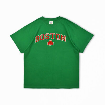 DELTA BOSTON ボストン プリント Tシャツ グリーン L