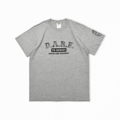 FRUIT OF THE LOOM D.A.R.E. プリント Tシャツ M