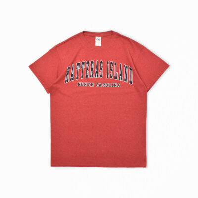 DELTA HATTERAS ISLAND プリント Tシャツ ピンク系 M