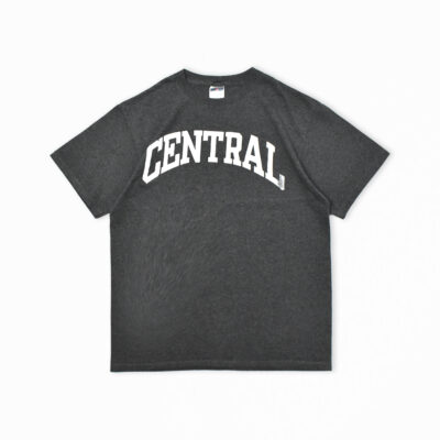 JERZEES CENTRAL プリント Tシャツ チャコールグレー M