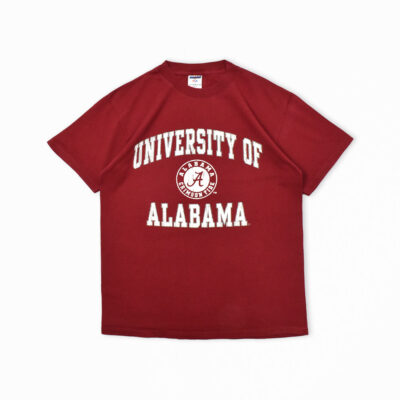 JERZEES アラバマ大学 カレッジプリント Tシャツ ボルドー M