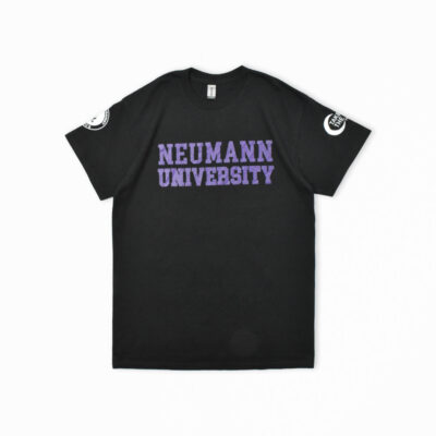 GILDAN ニューマン大学 カレッジプリント Tシャツ ブラック M 相当