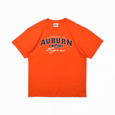 Hanes オーバーン大学 タイガース カレッジ Tシャツ オレンジ M