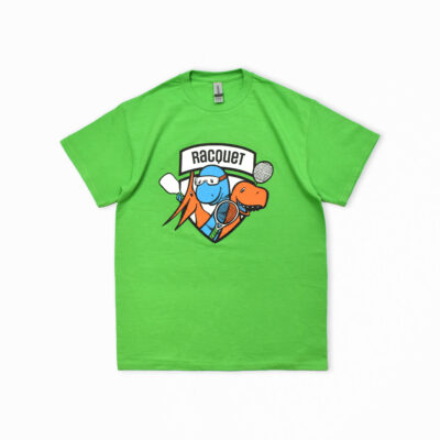 GILDAN カルガリー大学 RACQUET カレッジ Tシャツ グリーン M
