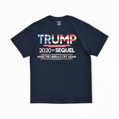 PORT and COMPANY トランプ 2020 Tシャツ ネイビー M