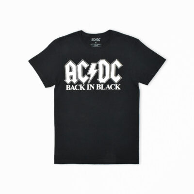 AC/DC BACK IN BLACK バックインブラック バンドTシャツ S