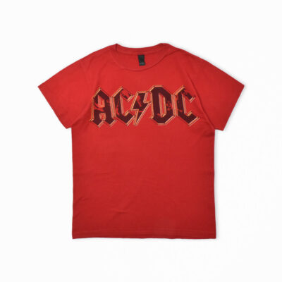 TULTEX AC/DC エーシーディーシー バンドTシャツ レッド S