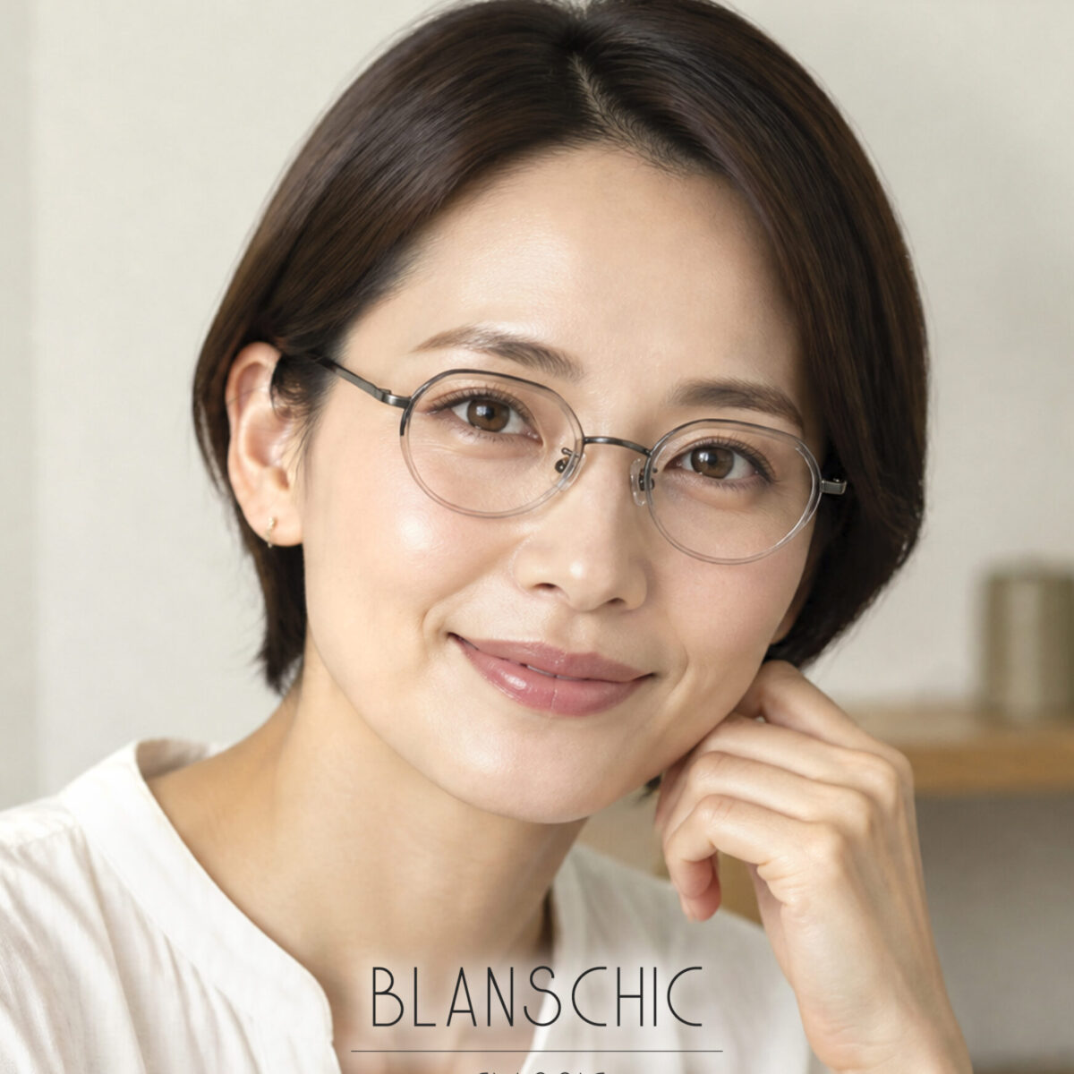 Blanschic CLASSIC cl-3125 / 度付き 度入り メガネ