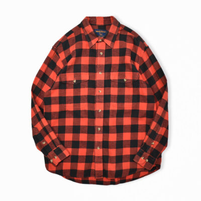 WOOLRICH ウールリッチ バッファローチェック フランネルシャツ M