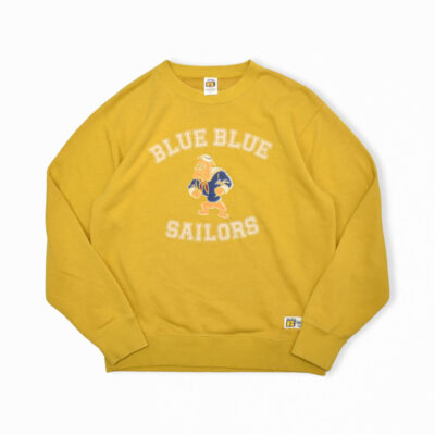 RUSSELL×BLUE BLUE ブルドッグ クルーネック スウェット L