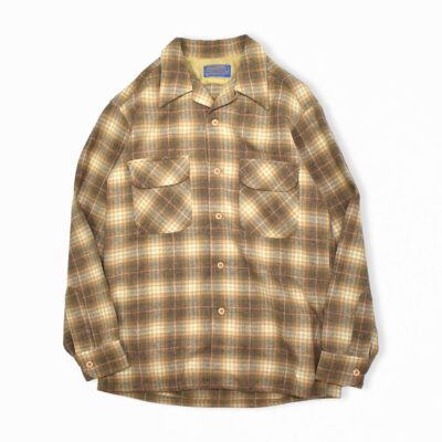 70's~80's PENDLETON ペンドルトン ウール チェック シャツ M