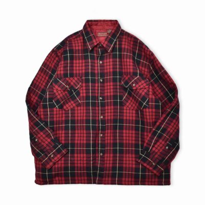 Allen Wickfield 中綿キルティング裏地付き ヘビーネルシャツ XL